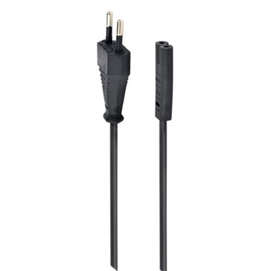 Cable de alimentación Gembird PC-184/2 1,8 m Negro