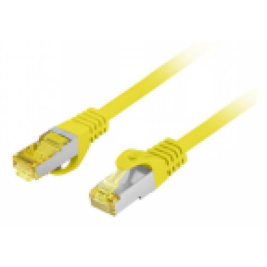 LAN-Netzwerkkabel Lanberg PCF6A-10CU Cat6a S/FTP 1 m Gelb