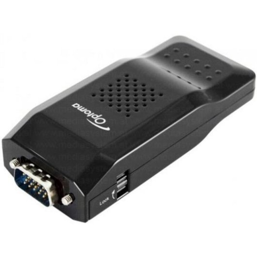 Optoma BI-EXTBG03 Netzwerkadapter VGA Ethernet 10/100 Schwarz