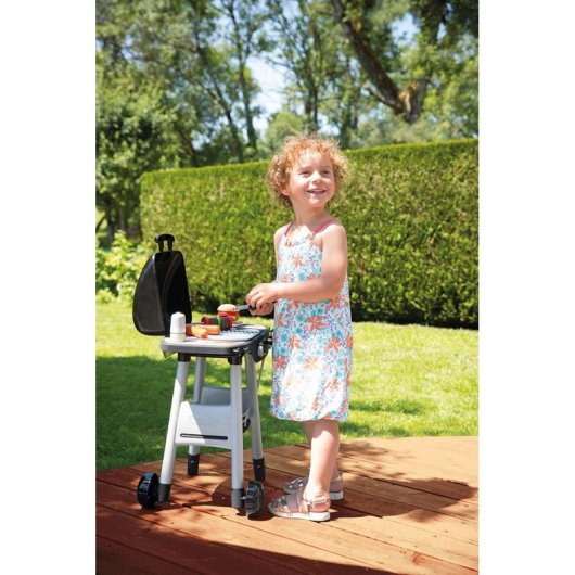 Churrasqueira Infantil Smoby com Plancha 18 Acessórios