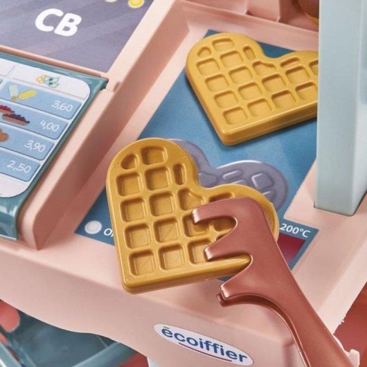 Stand de Jeu Écoiffier Marchande Délice 26 Pièces Multicolor