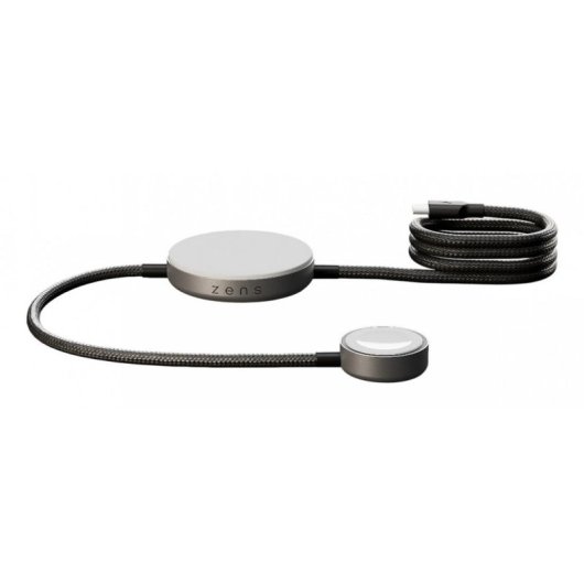 Kabelloser Lader ZENS Pro 2 Qi2 MagSafe 25W Grau Aluminium