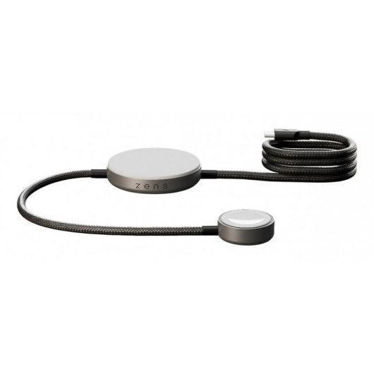 Kabelloser Lader ZENS Pro 2 Qi2 MagSafe 25W Grau Aluminium