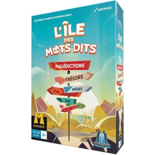 Juego de mesa Asmodee La isla de las palabras dichas 2-10 jugadores 20 minutos