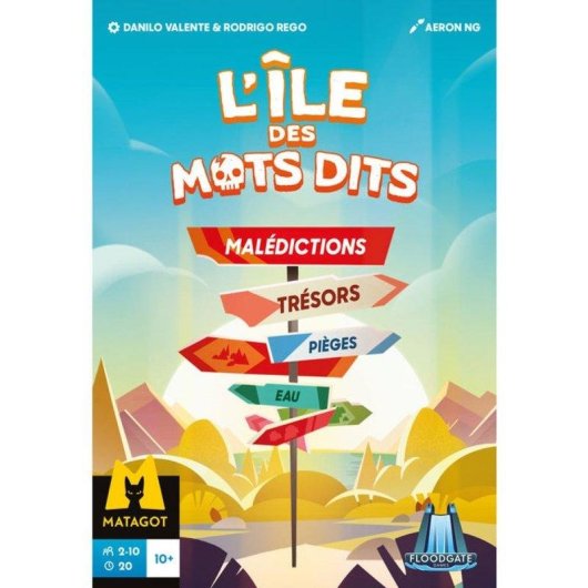 Juego de mesa Asmodee La isla de las palabras dichas 2-10 jugadores 20 minutos