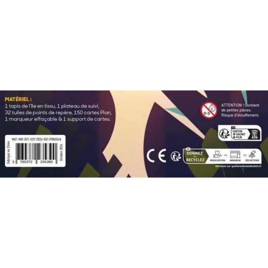 Juego de mesa Asmodee La isla de las palabras dichas 2-10 jugadores 20 minutos