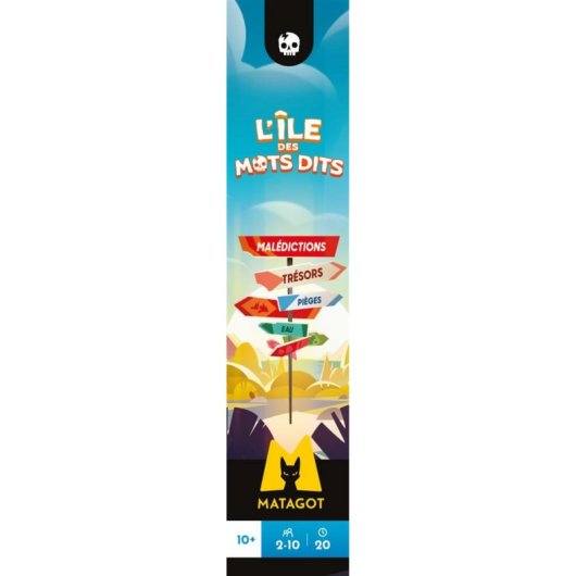 Juego de mesa Asmodee La isla de las palabras dichas 2-10 jugadores 20 minutos