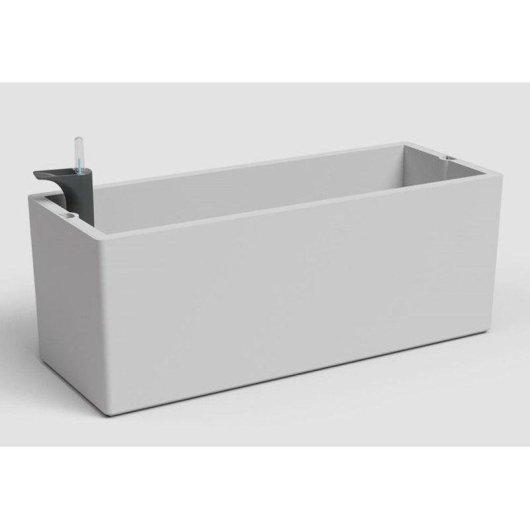 Jardinière Artevasi Rimini Gris Clair Système Arrosage Auto 17L