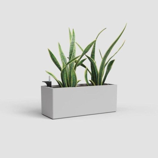 Jardinière Artevasi Rimini Gris Clair Système Arrosage Auto 17L