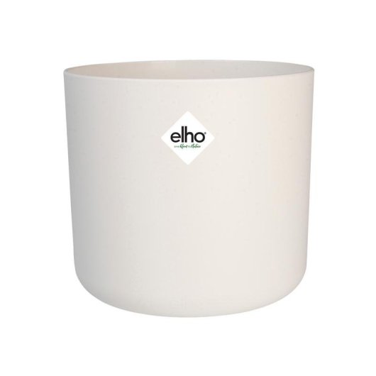 Vaso da Interno Elho B.for Soft Round 30 cm Verde Foglia Plastica Riciclata