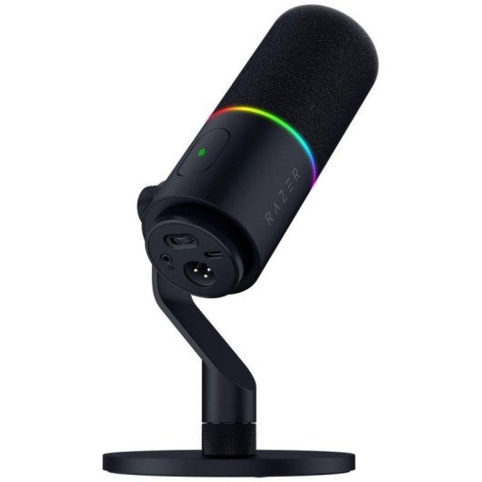 Micrófono Razer Seiren V3 Pro USB/XLR cardioide con filtro antipop