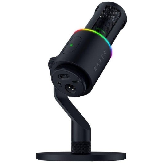 Micrófono Razer Seiren V3 Pro USB/XLR cardioide con filtro antipop