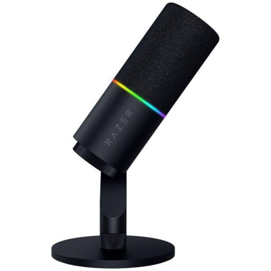 Micrófono Razer Seiren V3 Pro USB/XLR cardioide con filtro antipop