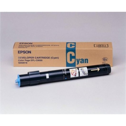 Cartucho de tóner Epson EPL-C8000 cian