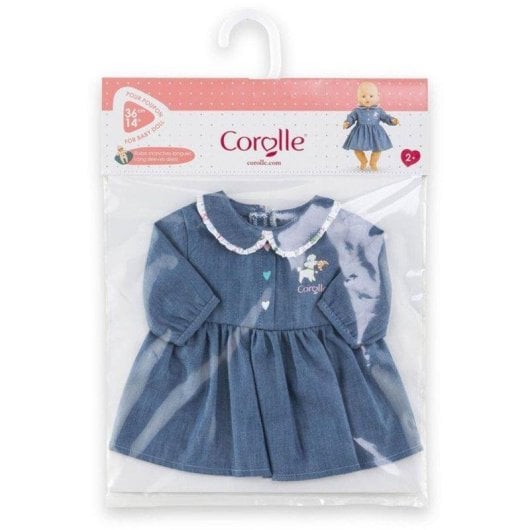Vestido para boneca Corolle Week-end à Paris Cuelo Claudine Azul