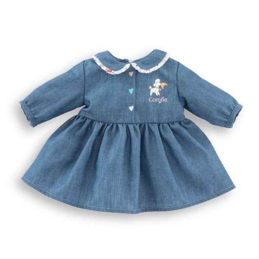 Vestido para boneca Corolle Week-end à Paris Cuelo Claudine Azul