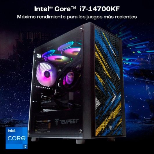 PcCom Ready Intel Core i7-14700KF / 32GB / 2TB SSD / RTX 5060 V4 - Electric