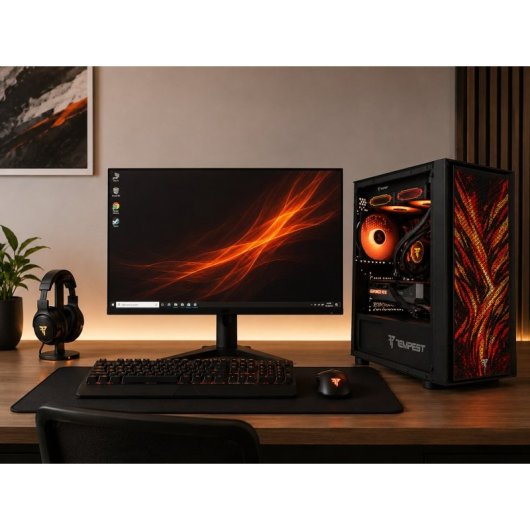 PcCom Ready Intel Core i7-14700KF / 32GB / 2TB SSD / RTX 5060 V4 - Fire