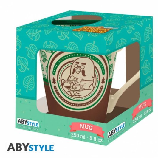 Tasse ABYstyle Animal Crossing Brewster 250 ml Mehrfarbig
