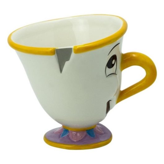 Tazza 3D ABYstyle Chip La Bella e la Bestia 250 ml Ceramica