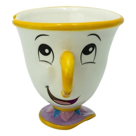 Tazza 3D ABYstyle Chip La Bella e la Bestia 250 ml Ceramica