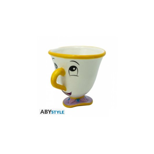 Tazza 3D ABYstyle Chip La Bella e la Bestia 250 ml Ceramica
