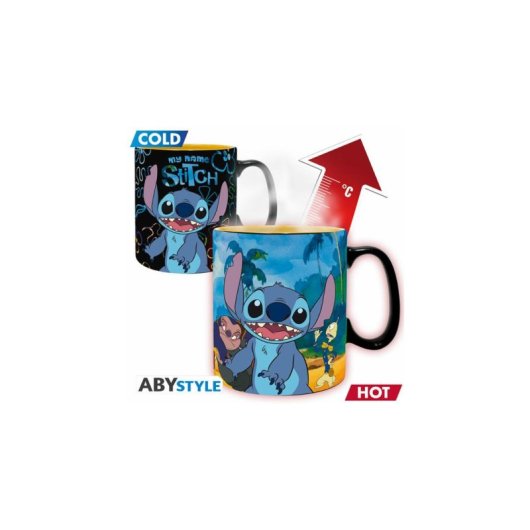 Tasse Thermocolor ABYSTYLE Lilo & Stitch 0,46 L