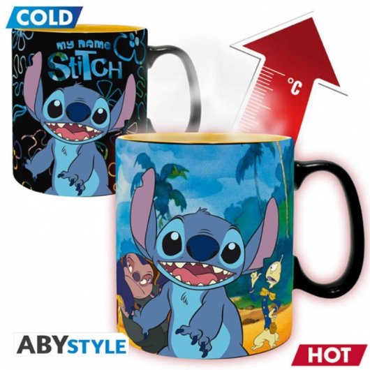 Tasse Thermocolor ABYSTYLE Lilo & Stitch 0,46 L