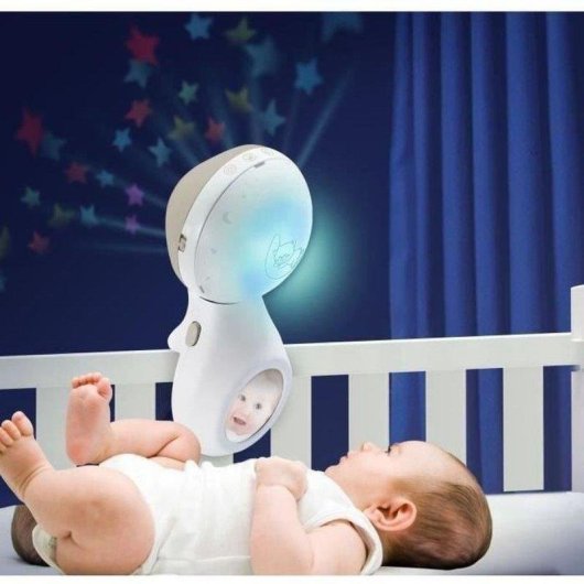 Mobiles Musikspielzeug Infantino 3 in 1 mit Projektor und Nachtlampe mit Sternenmuster