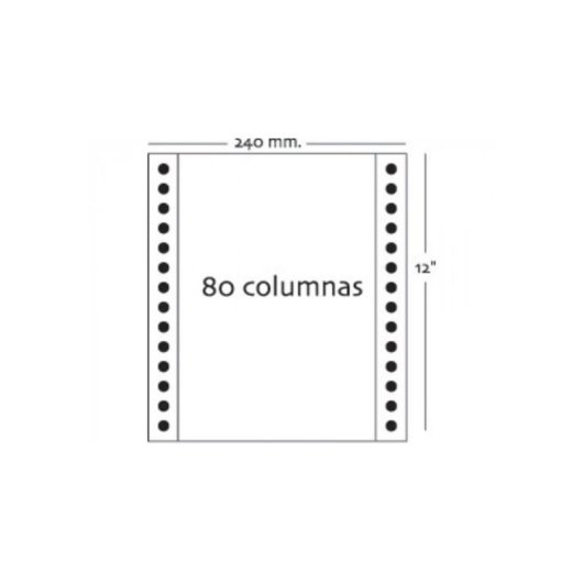 Papel autocopiativo Fabrisa 15382 305x240 mm Blanco