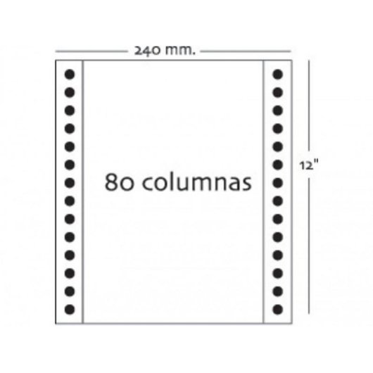 Papel autocopiativo Fabrisa 15382 305x240 mm Blanco