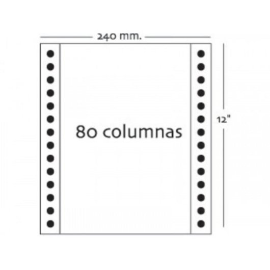 Papel autocopiativo Fabrisa 15382 305x240 mm Blanco