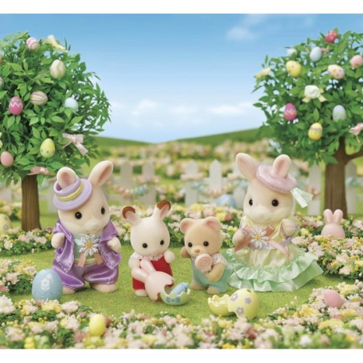 Set Sylvanian Families Marguerite Conejo Egg Hunt 2 Figuras