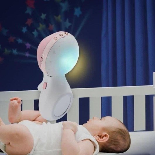 Mobile Musicale Infantino 3 in 1 con Proiettore e Specchio