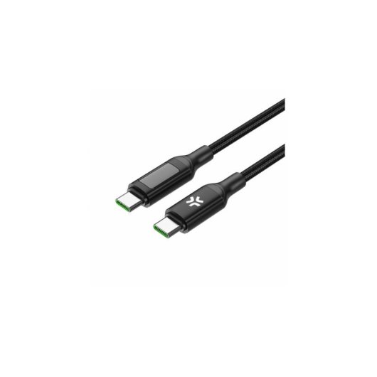 Câble USB C Celly 2 m Charge Rapide 100W Noir