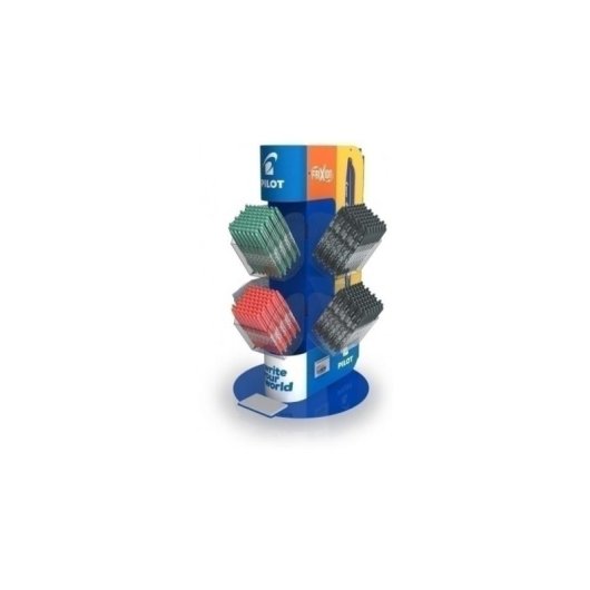 Expositor de bolígrafos Pilot Giratorio Multicolor 522 piezas