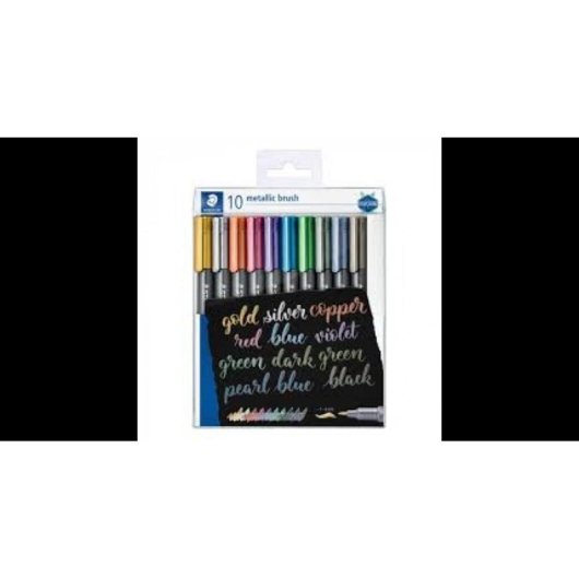 Staedtler Metallic Brush Filzstifte 10 Stück