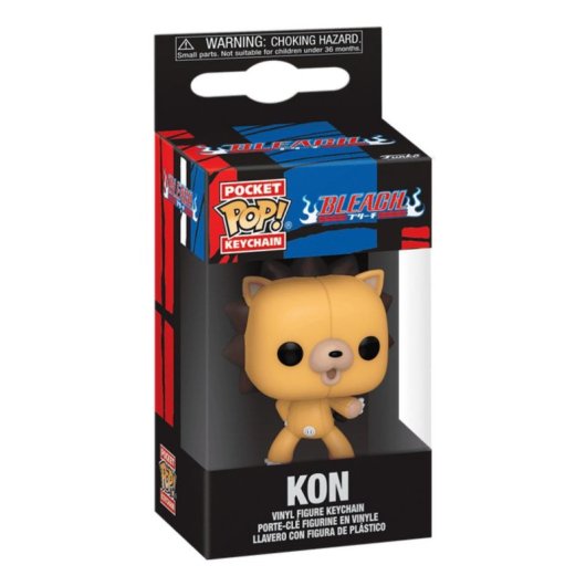 Porta-chaves Funko Pop! Keychain Kon Bleach Amarelo Vinil