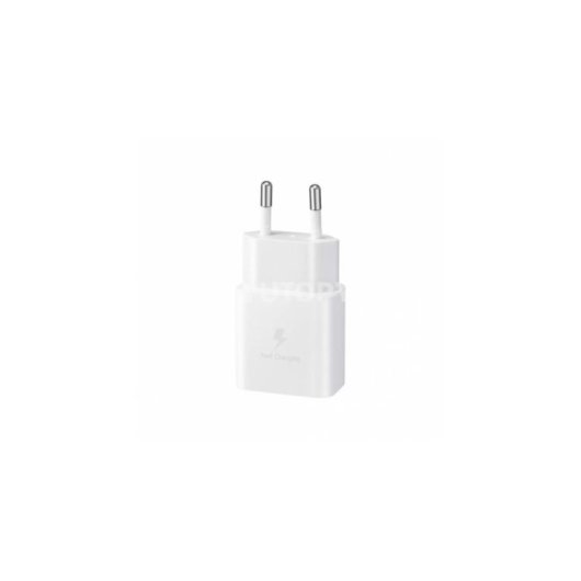 Cargador Samsung 15W USB tipo C a tipo C blanco compacto