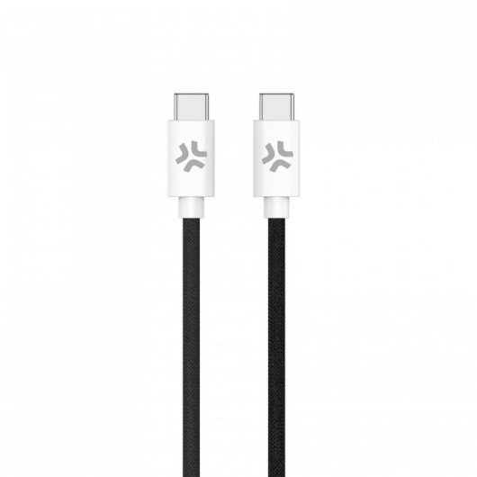 Cavo USB-C a USB-C Intrecciato 1,5 m Celly Ricarica Veloce