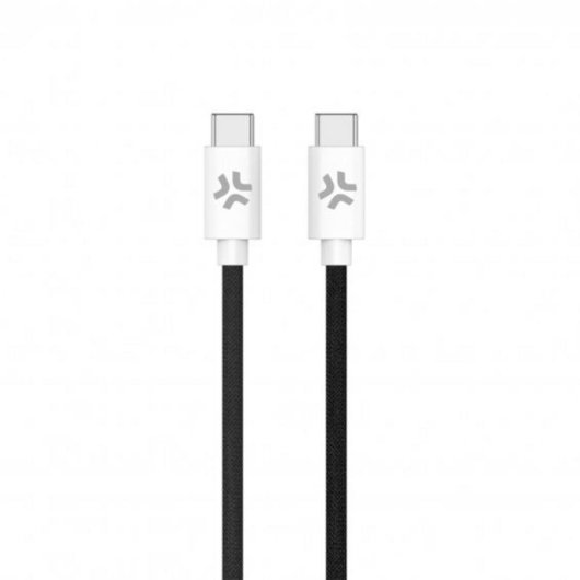 Cavo USB-C a USB-C Intrecciato 1,5 m Celly Ricarica Veloce