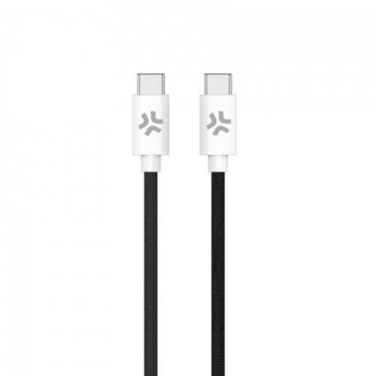 Cavo USB-C a USB-C Intrecciato 1,5 m Celly Ricarica Veloce