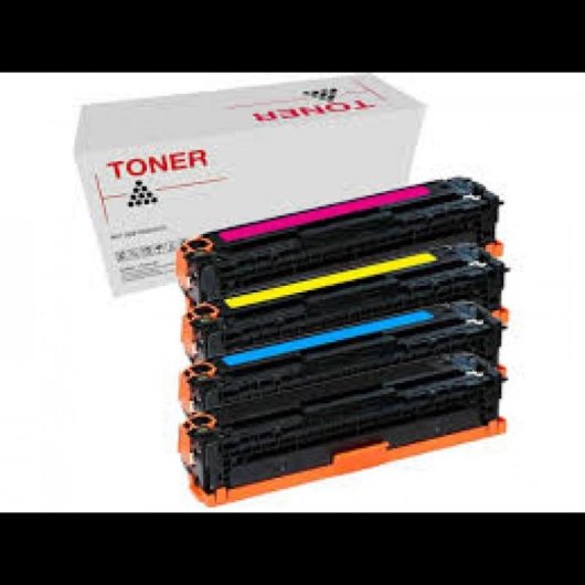 Pack de 4 Tóners Compatíveis HP 207X Soluzionprint com Chip