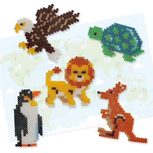 Kit criativo de pérolas para passar SES Creative Beedz 3500 multicolor