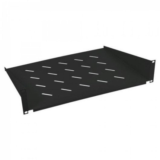 Scaffale fisso Phasak 1U 315 mm nero per rack 19"