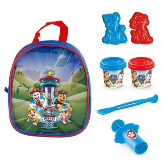 Zaino Paw Patrol con plastilina e kit di modellazione Canal Toys