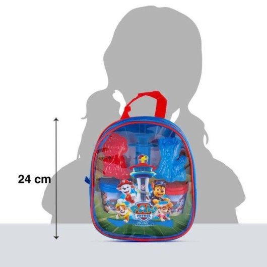 Zaino Paw Patrol con plastilina e kit di modellazione Canal Toys