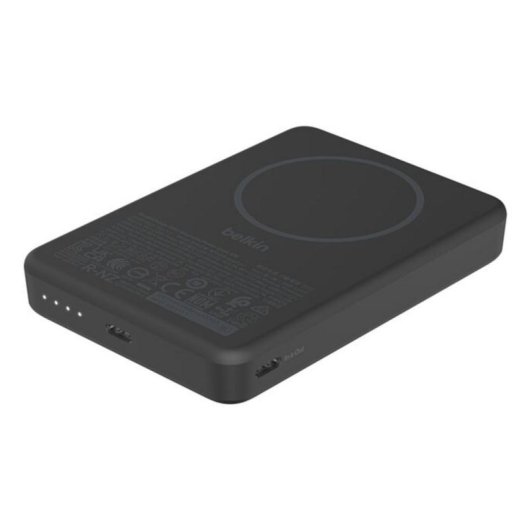 Batterie Externe Belkin 10 000 mAh 7,5 W MagSafe USB-C Noir