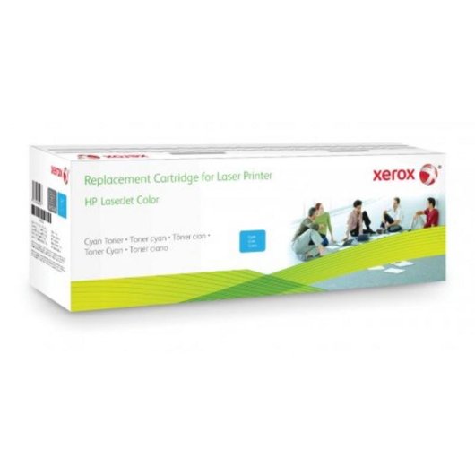 Cartucho de tóner Xerox compatível ciano alternativa HP 826A