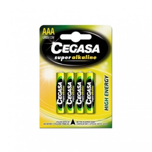Pile Alcaline Cegasa LR03 Blister 4 Unités